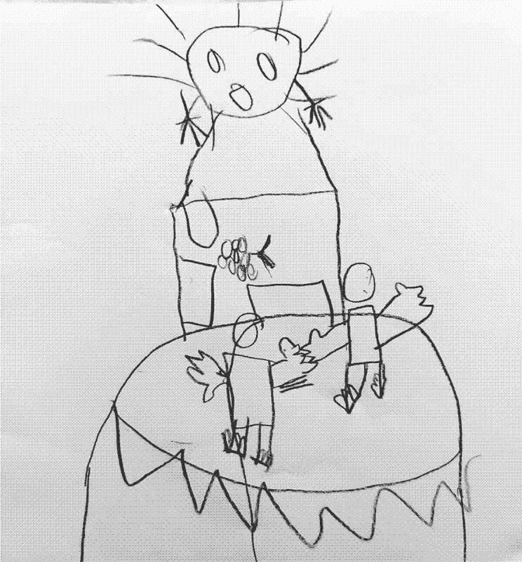 My son’s version of the Representative image
