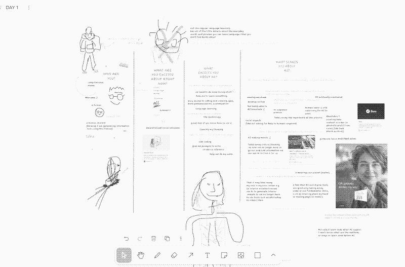 Screenshot of TLDRAW